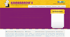 Desktop Screenshot of kharbandaacademy.com