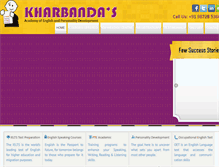 Tablet Screenshot of kharbandaacademy.com